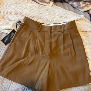 Aritzia Tan Shorts